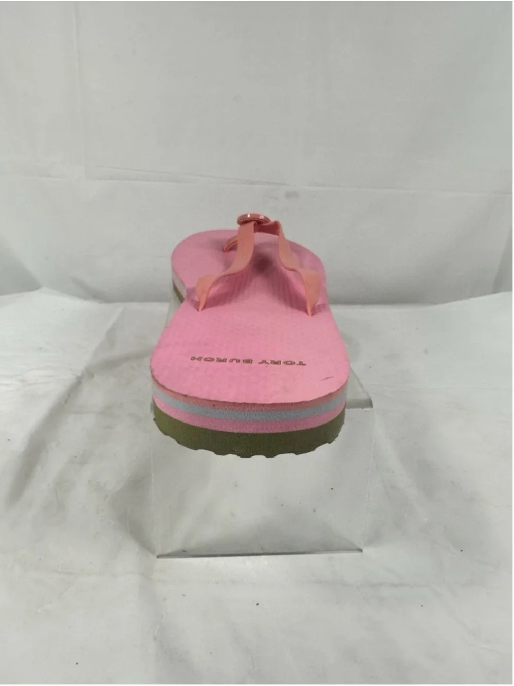 Tory Burch Mini Minnie Flip-Flop Beach Sandals pink Women’s Size 8 US new